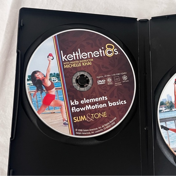 Kettlenetics Slim and Tone - 3 kBell Workouts On 2 DVDs Fitness Exercise Khai - Picture 2 of 8